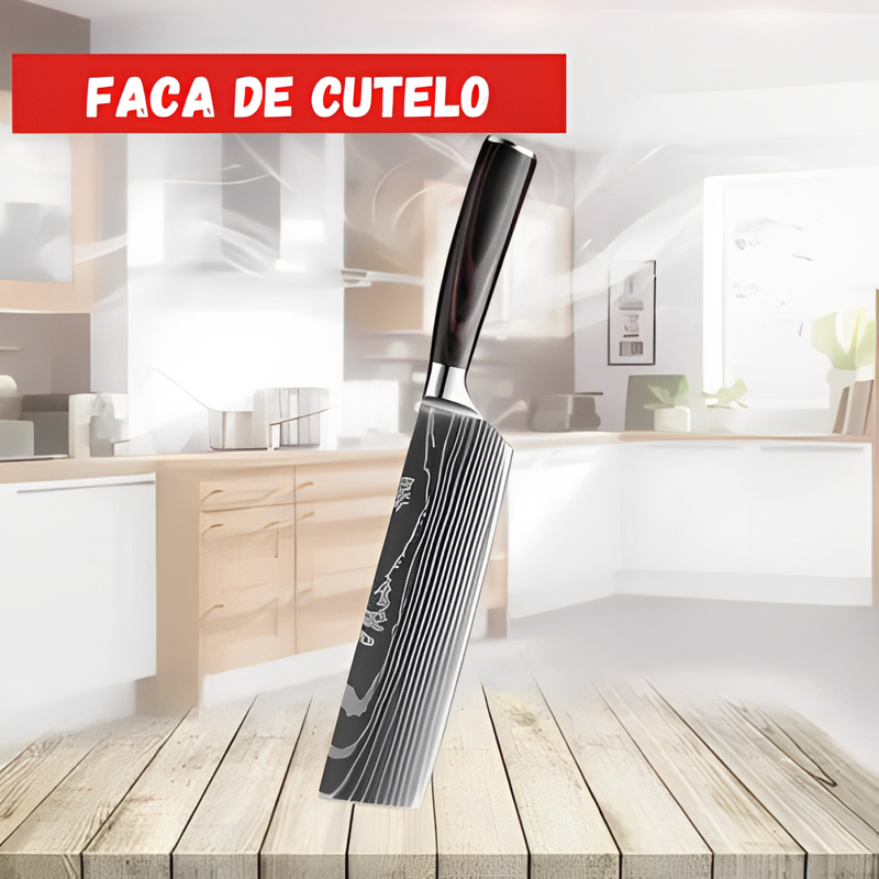 Conjunto de Facas de Cozinha SharpEdge